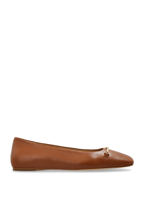 フラットシューズ GIANVITO ROSSI Woman Ballet flats Brown G2222305GOMCM DALLP Ballerinas GIANVITO FLAT | Gianvito Rossi
